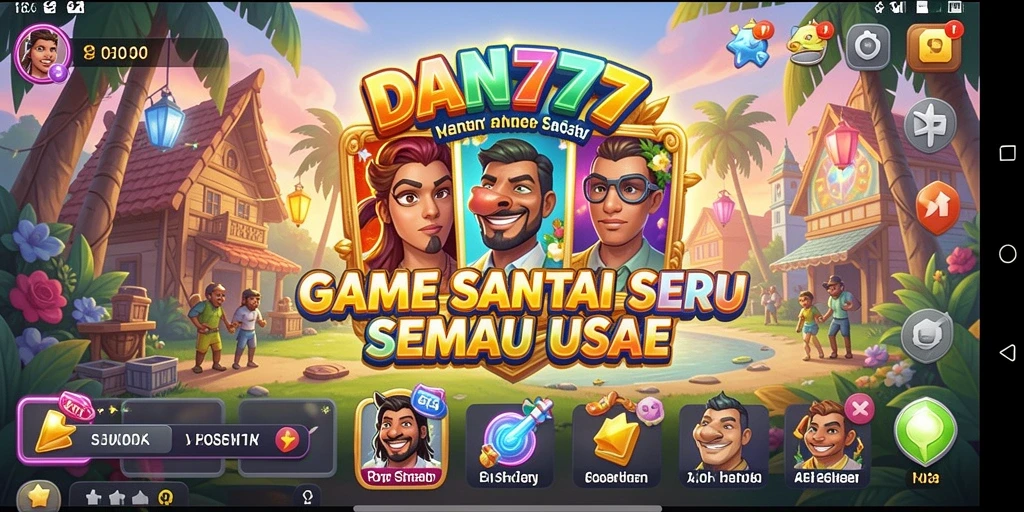 Gameplay seru dan menghibur dari DAN777.