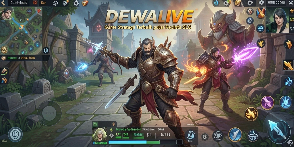 Gameplay seru DEWALIVE dengan strategi mendalam.