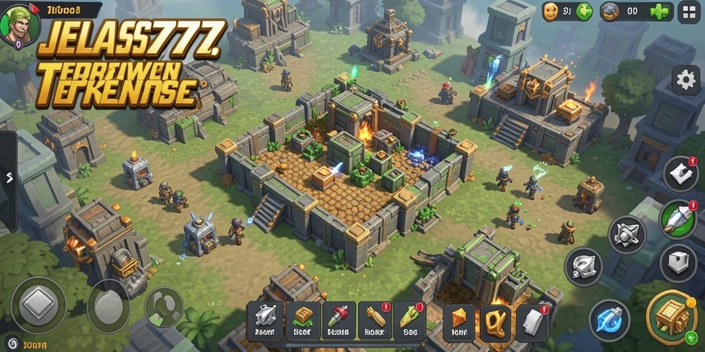 Tampilan gameplay JELAS777 yang menegangkan dan strategis.