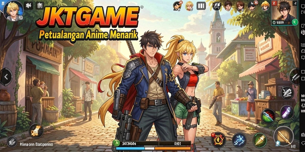 Tampilan gameplay JKTGAME yang seru dan interaktif.