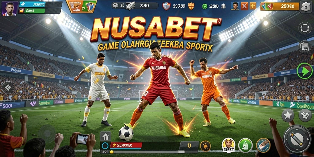 Tampilan gameplay NUSABET yang seru dan interaktif.