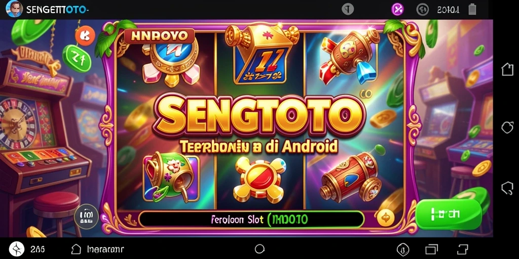 Screenshot gameplay SENGTOTO menunjukkan suasana permainan slot yang seru dan menantang.