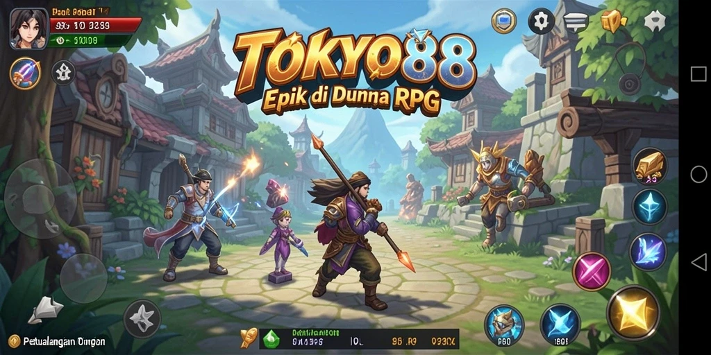 Tangkapan layar menyajikan gameplay RPG yang mendebarkan dan imersif.