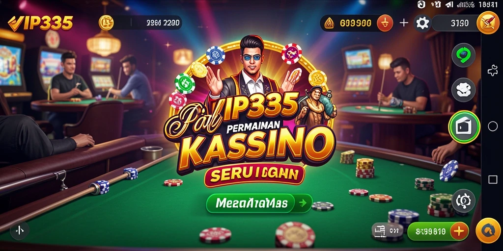 Tampilan gameplay seru dan memukau di VIP333.